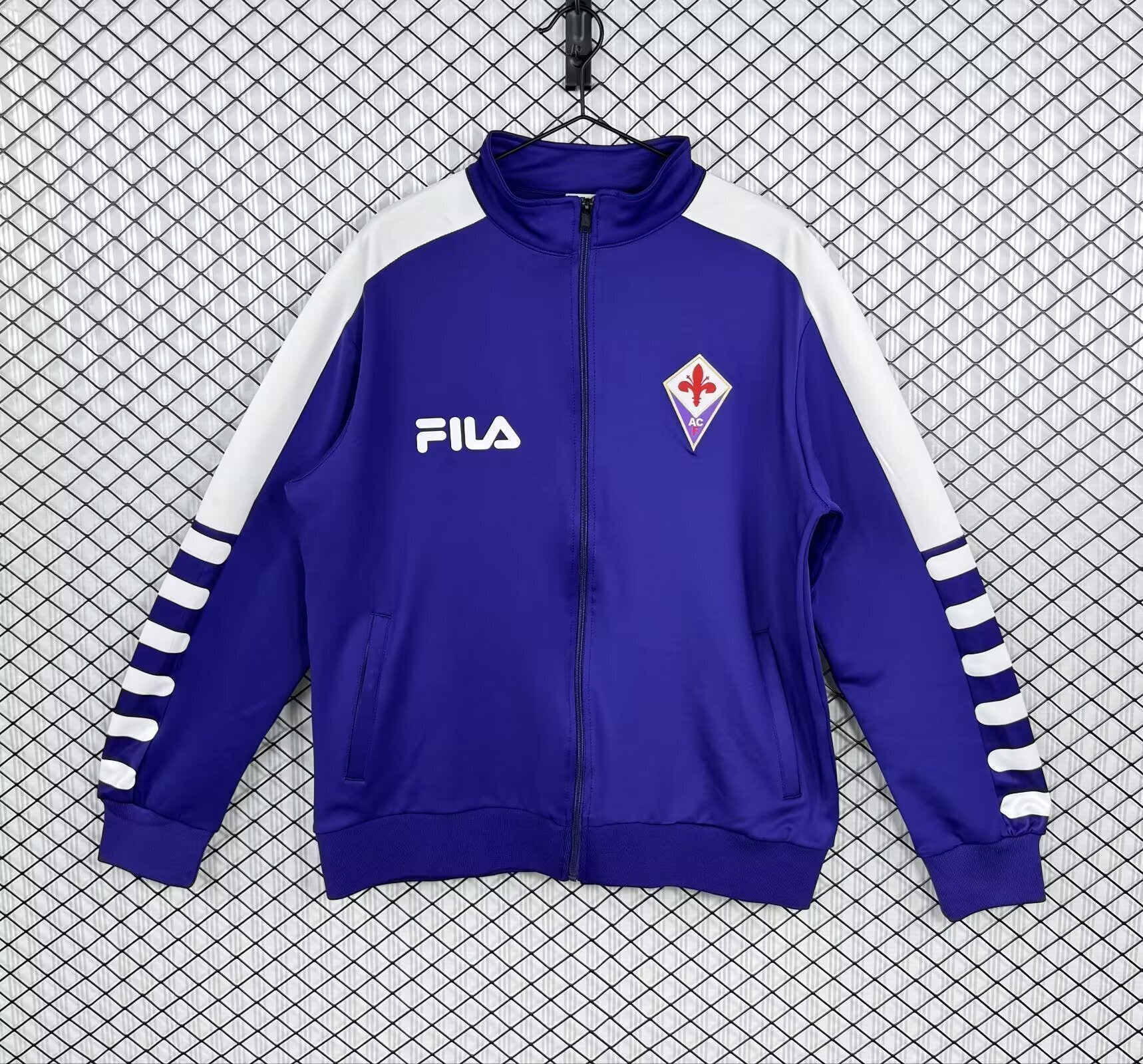 AAA Quality Fiorentina 99/00 Retro Jacket - Purple